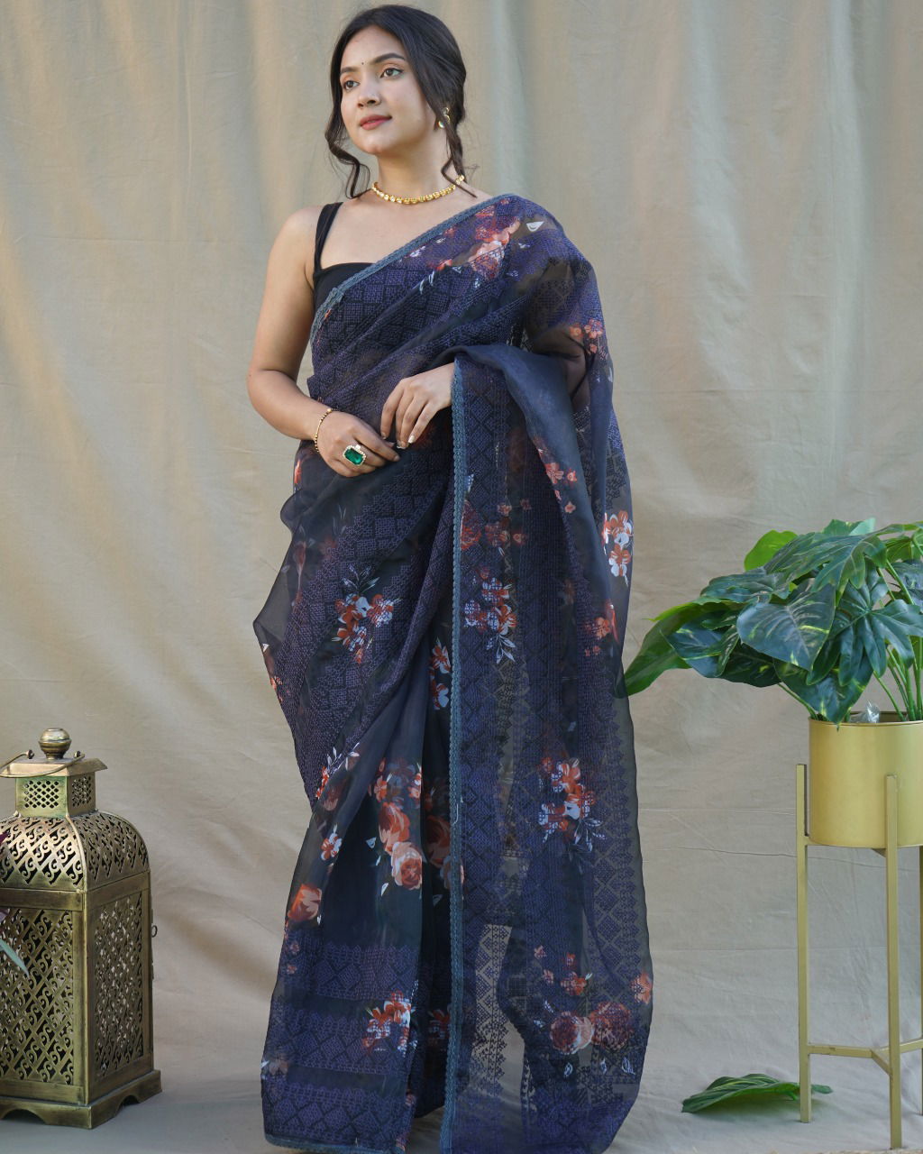 Nitya 1 New Designer Party Wear Organza Latest Saree Collection